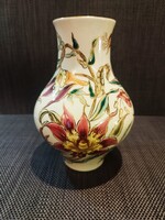 Zsolnay Orchidea Mintás Váza