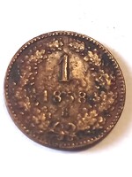 1 krajcár 1858.B.