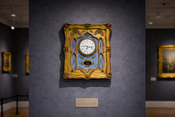 Biedermeier Frame Clock from around 1860