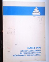 GANZ MM hőfogyasztásmérő és fűtésszabályzó hőközponti alkalmazása