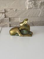 Zsolnay eozin őzike