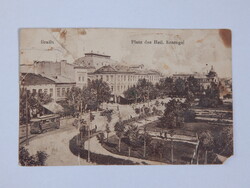 Képeslap, Braila (Brajla, Havasalföld) - K.u.K. tábori posta - Donauflotille