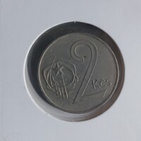 1986-os csehszlovák pénzérme: 2 korona