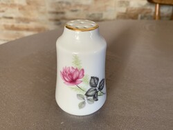 ALFÖLDI rózsás porcelán sószóró, vitrin állapot, rózsa, szellőrózsa