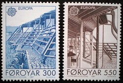 FO149-50 / Dánia / Foroyar-szigetek 1987 EUROPA CEPT bélyegsor postatiszta