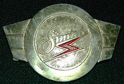 1960'S SIMSON SCHWALBE EMBLÉMA KORMÁNYBURKOLATRA /ARANY/ - NEM REPRO !!!