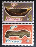 FO184-5 / Dánia / Foroyar-szigetek 1989 EUROPA CEPT bélyegsor postatiszta