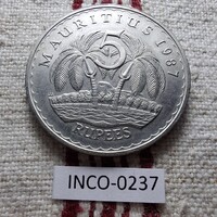 Mauritius 5 Rúpia 1987 EF