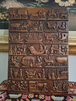 Kovács Margit kerámia falikép Copie