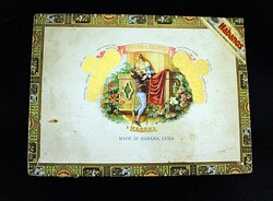 Régi Habana szivaros doboz Romeo Y Julieta  zöld 1. [X-BIZ.ING]