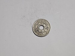 1924-es 10 Centesimi Franciaország VF+