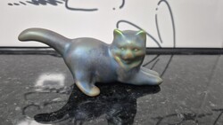 Zsolnay Eozin Cica Macska