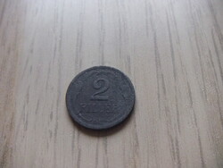 2  Fillér  1943    Magyarország