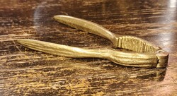 MASSZÍV RÉZ KÉZI DIÓTÖRŐ /Régi/