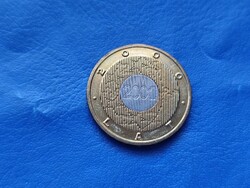LENGYELORSZÁG 2 ZLOTY 2000 BIMETÁL! HOLOGRAMOS! RITKA! UNC