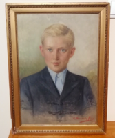 Udvardy Flóra Fiú portré