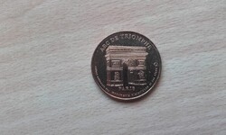 Párizsi turisztikai, látogató token, zseton 2000 - Diadaliv (Arc de Triomphe)