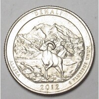 USA,quarter dollar 2012 P - Denali Nemzeti Park aUNC+
