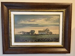 CSIKÓS ANDRÁS Olajfestménye