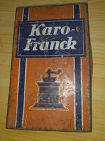 Franck fém kávés doboz