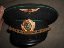 Szovjet régi vasutas tanyérsapka