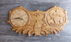 Vadászóra szarvasóra vaddisznósóra vadászajándék vadásztermék vadászszülinapra trófeafaragás trófea