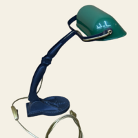 Antik íróasztali lámpa bank lámpa