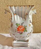 Herendi Petit Bouquet de Rose (PBR) mintás harmonika váza