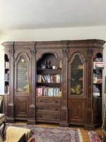 Könyves és tálaló szekrény Olaszország 1970-es évek/ Book and Bar cabinet Italy 1970's retro vintage