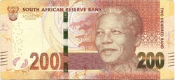 200 rand 2013-16 Dél Afrika Nelson Mandela