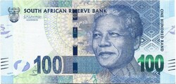 100 rand 2013-16 Dél Afrika Nelson Mandela Gyönyörű 1.