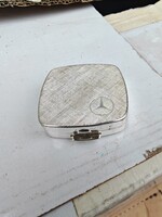Mercedes Benz ezüstözött gyógyszeres dobozka
