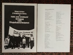 Régi HOLGER LEISTNER mappa 8db eredeti fametszettel egyenként aláírva