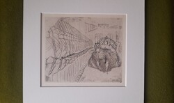 Vértes Marcell  rézkarc 1