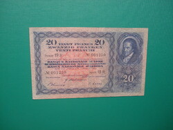 Svájc 20 frank / francs 1946 Ritka!