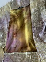 Különleges extravagáns luxus batikolt alkalmi bolero kabátka