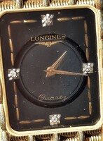 LONGINES FÉRFI KARÓRA - ARANYOZOTT, 4 GYÁMÁNT -  MZ 5712 SWISS 0961