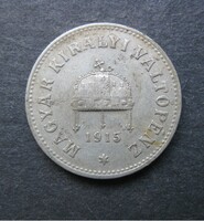 Magyar Királyság 10 fillér 1915 KB (Y21)