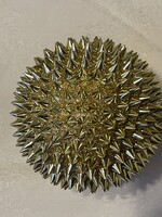 Gyönyörű karácsonyfa dísz nagy csillog villog.