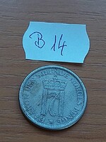 NORVÉGIA 1 KORONA 1951 Réz-nikkel, VII. Haakon  B14