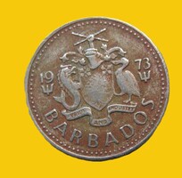 Barbados 10 cents 1973 (Y10)