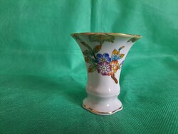 Herendi Victoria mintás porcelán ibolya váza (Viktória)