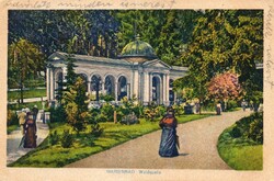 Képeslap: Marienbad, Csehország, 1921.