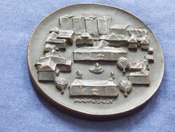 Madarassy Walter:: Budapest University of Veterinary Medicine 1787-1987 - marked bronze plaque