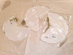 ÚJ Lámpaernyő hullámos - lámpás fólia tölcséres - 3x5 db