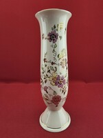Zsolnay pillangó mintás 26.5 cm-es váza
