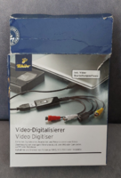 Video digitalizáló , eredeti összes tartozékkal, dobozában ( Tchibo , német )