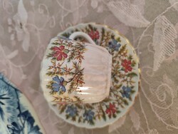 Sarreguemines szegfű mintás kávés csésze