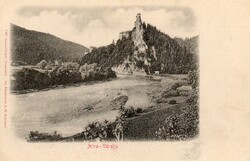 Képeslap: Árva váralja, Szlovákia, 1900.
