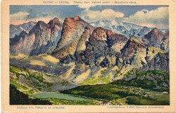 Képeslap: Magas Tátra, Szlovákia, 1921.